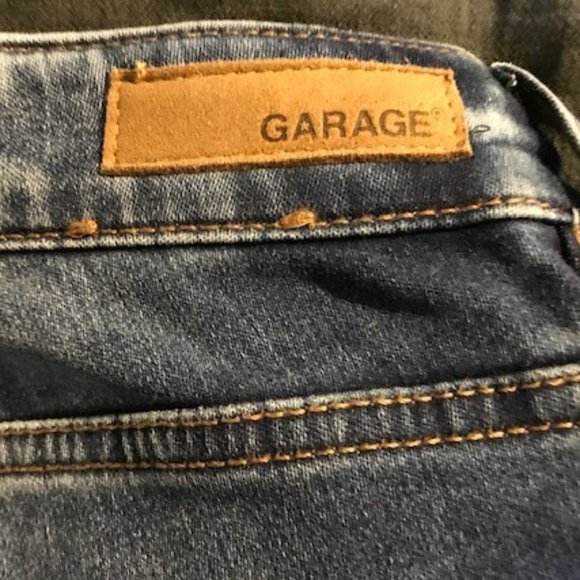 Garage High-Waist Ripped Skinny Jeans - Picture 13 of 13
